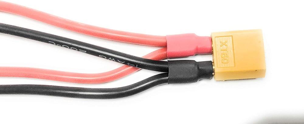 Изображение товара: Штекерный соединитель XT60, кабель адаптера для параллельной батареи, кабель 14AWG для RC Lipo (1 гнездо до 2 гнезда)