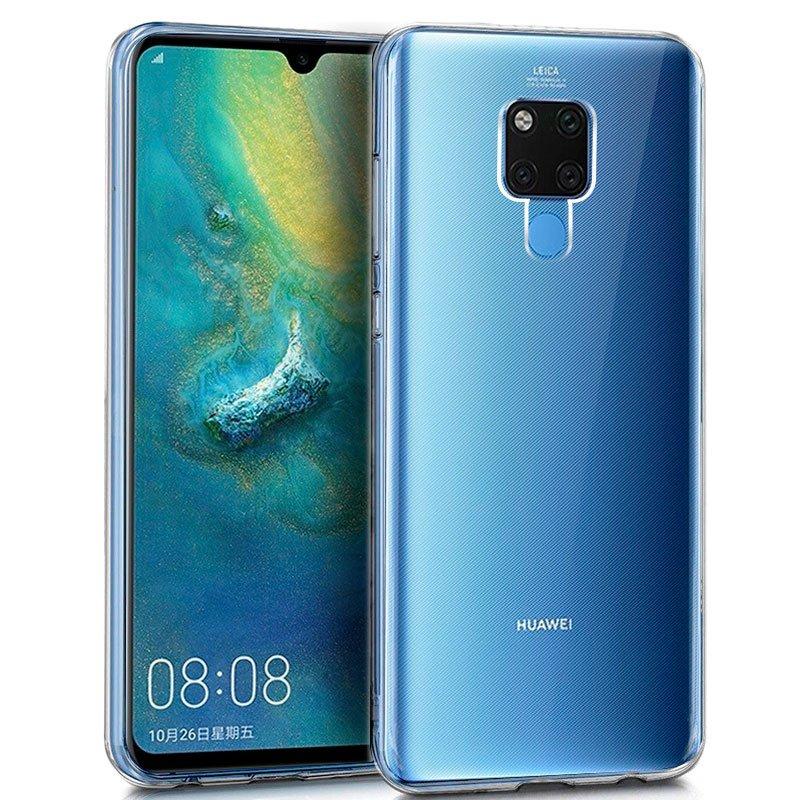 Изображение товара: Силиконовый чехол huawei Matte 20 X (прозрачный, мягкий, анти