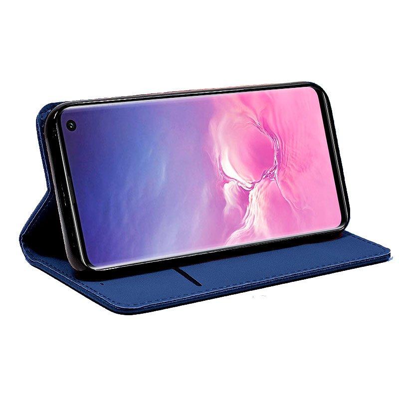Изображение товара: Чехол-книжка для Samsung G973 Galaxy S10 синего цвета