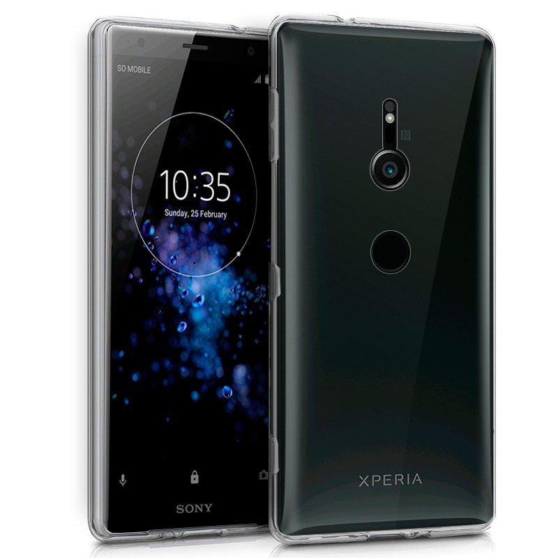 Изображение товара: Силиконовый чехол для Sony Xperia XZ2 (прозрачный, мягкий, ударопрочный, грязеотталкивающий)