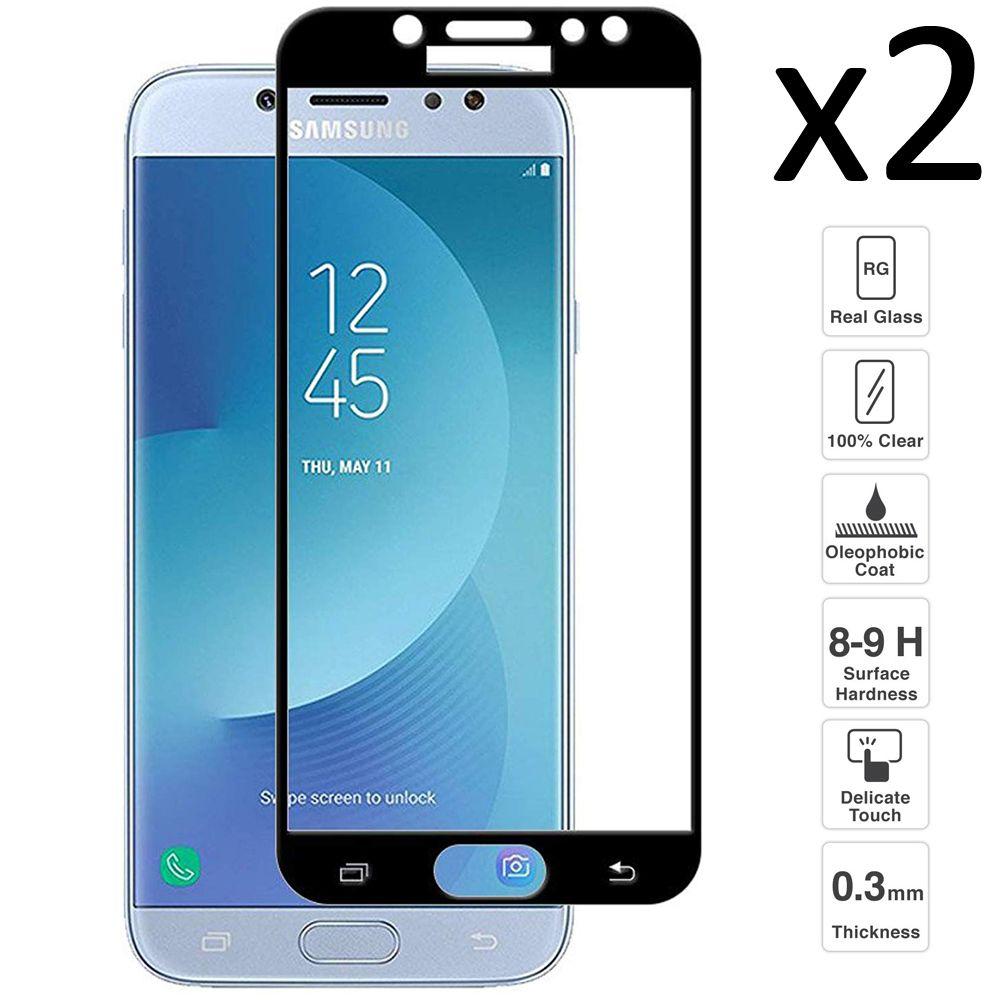 Изображение товара: 2 шт./комплект, ультратонкое закаленное стекло для защиты экрана от царапин для Samsung Galaxy J7 2017