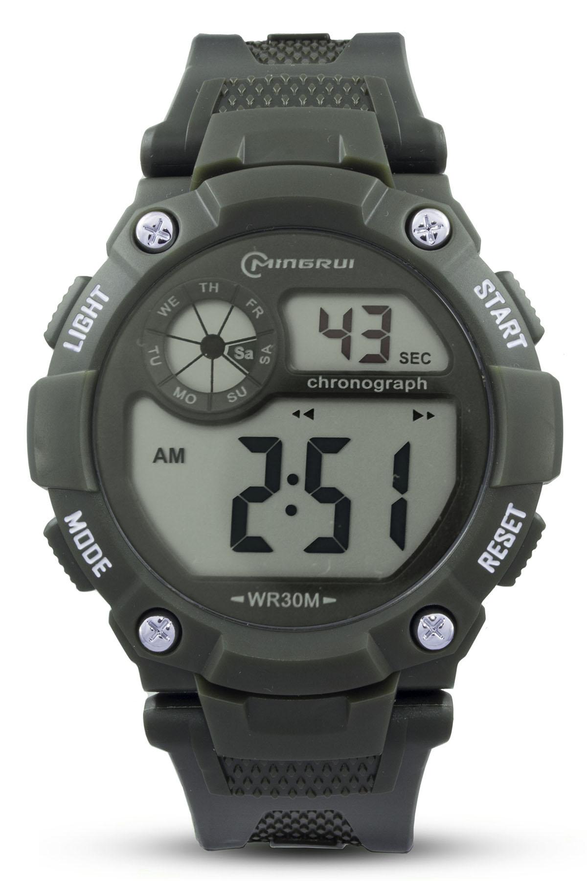 Изображение товара: Цифровые спортивные детские наручные часы Будильник Секундомер Календарь 3 АТМ
