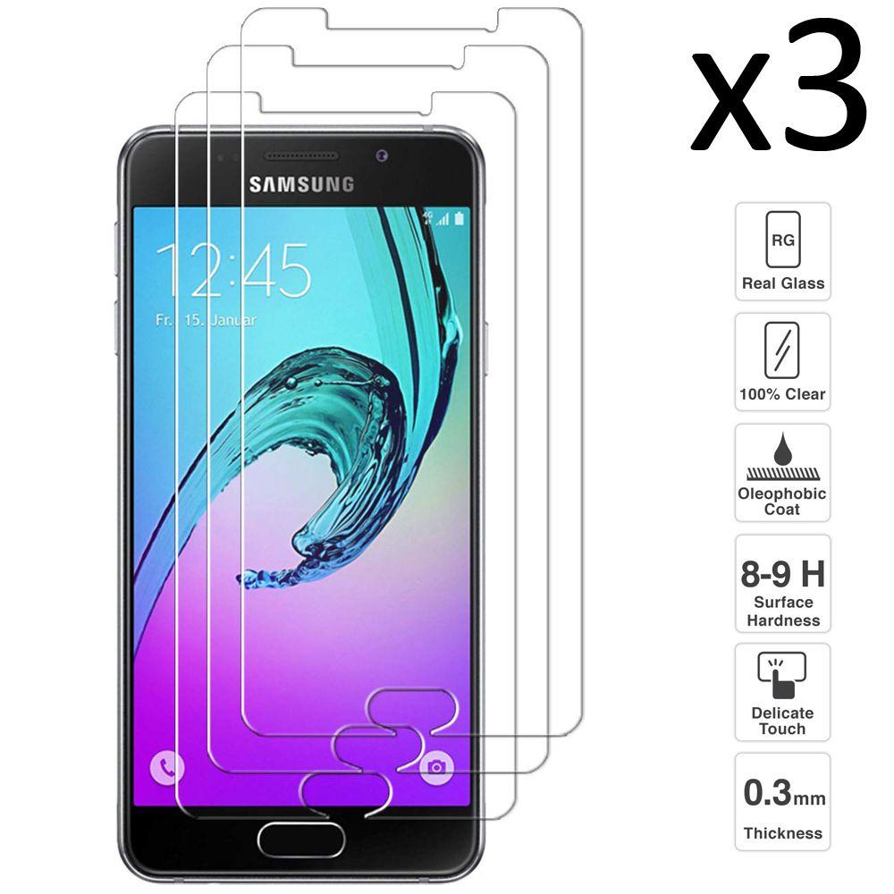 Изображение товара: Samsung Galaxy A3 2016 комплект из 3 предметов закаленное стекло Защита для экрана против царапин Ультратонкий легко установить