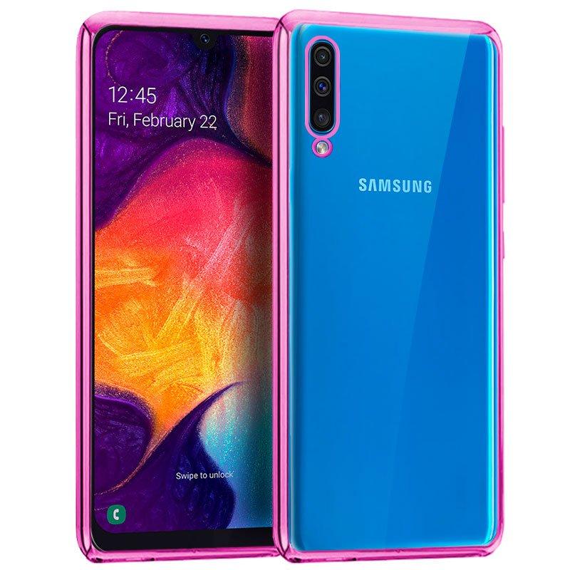 Изображение товара: Чехол samsung A505 Galaxy A50/A30s Edge металлик (розовый)