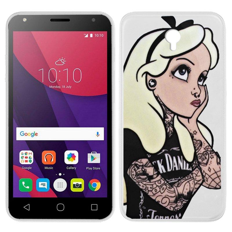 Изображение товара: Чехол Alcatel Pixi 4 (5) 4G/Smart 7 турбо рисунки Bad Girl