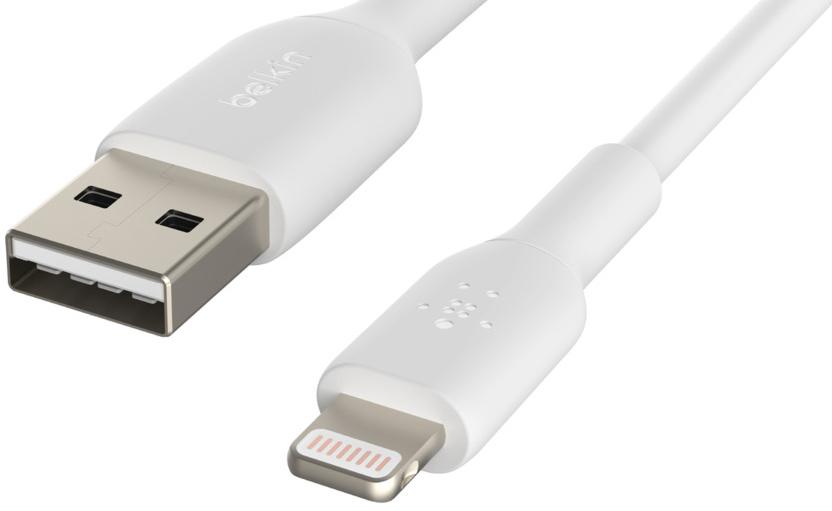 Изображение товара: Кабель для iPhone, iPad Belkin Boost Charge USB-A/Lightning 1m CAA001bt1MWH (White)