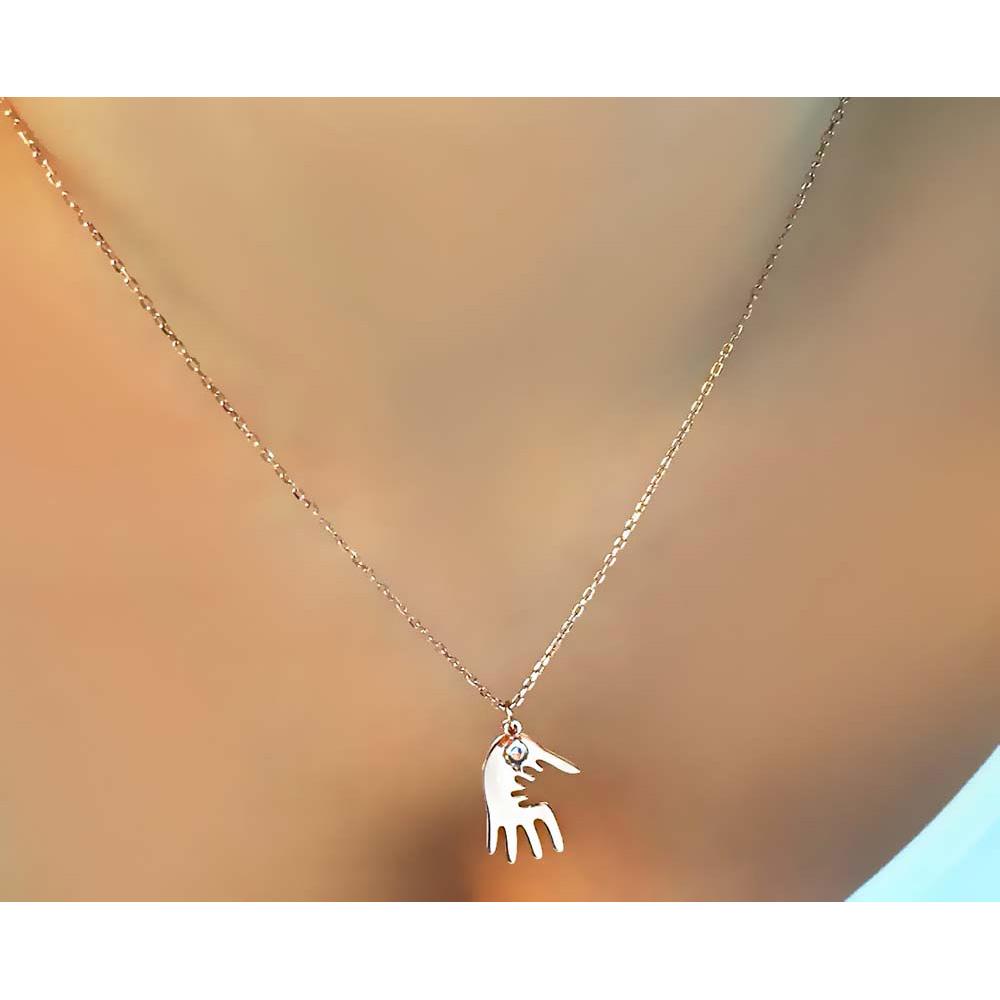 Изображение товара: Минималистское ожерелье для матери и ребенка, ювелирные изделия, кулон из серебра 925 пробы с цепочкой