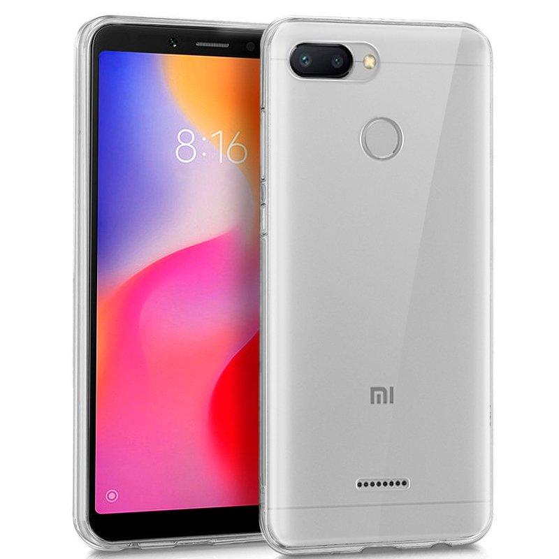 Изображение товара: Прозрачный гелевый Чехол-подставка из ТПУ для Xiaomi Redmi 6 6A