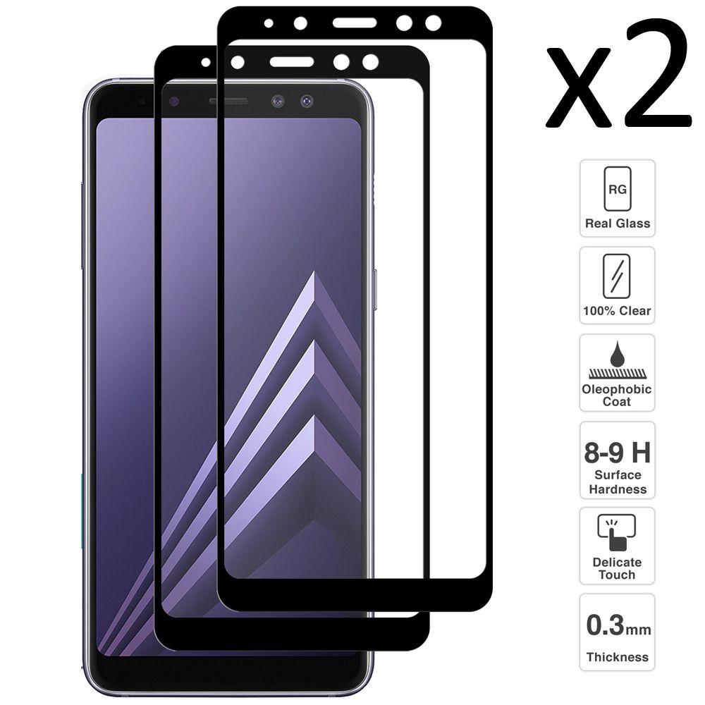 Изображение товара: Samsung Galaxy A8 Plus 2018, набор 2 шт протектор экрана cr