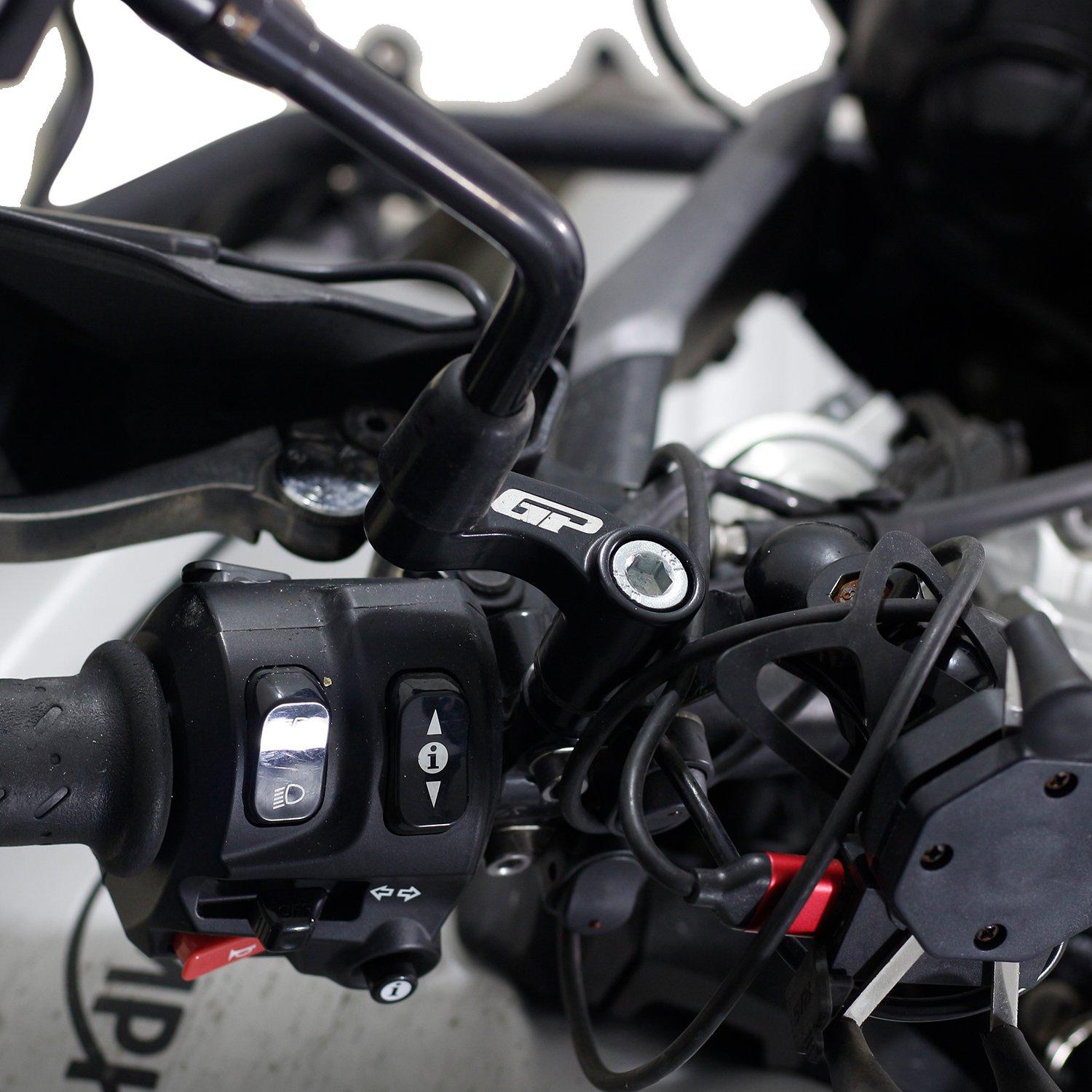 Изображение товара: GP Kompozit для Triumph Tiger 800, боковой удлинитель зеркала, зеркальный подъемник 2015-2017