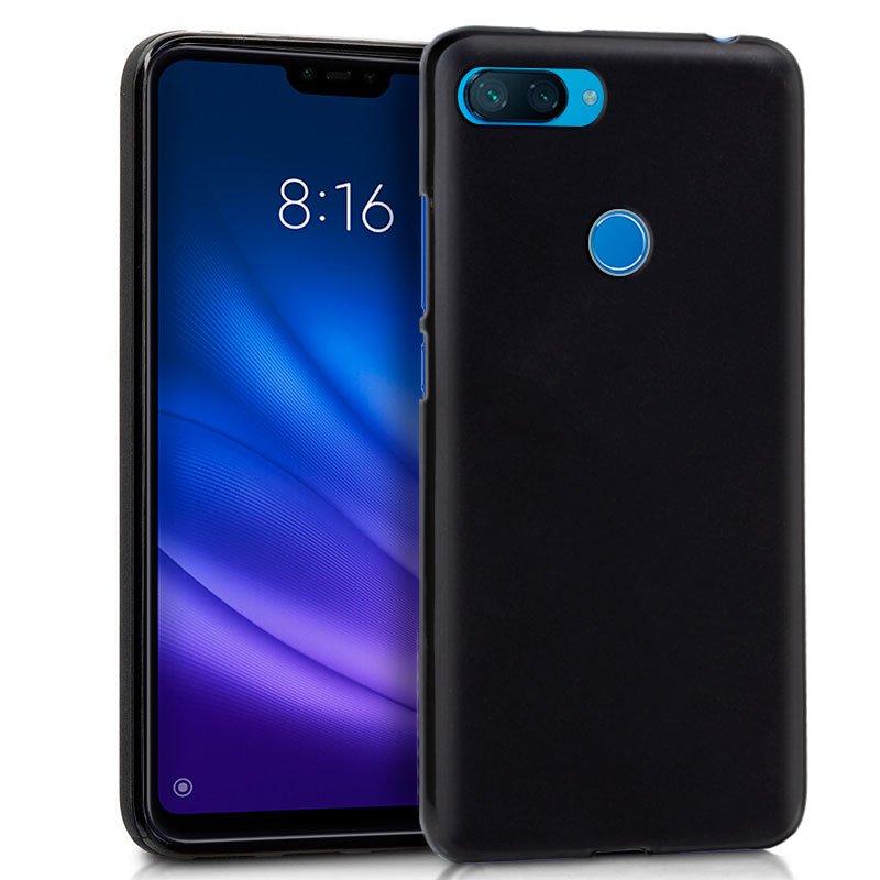 Изображение товара: Силиконовый чехол Xiaomi My 8 Lite (черный, мягкий, ударопрочный,