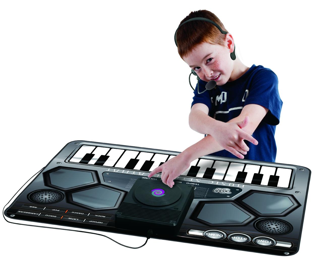 Изображение товара: Одеяло интерактивное музыкальное: настольный DJ-миксер (Ковер Музыкальный для детей-игровые коврики)
