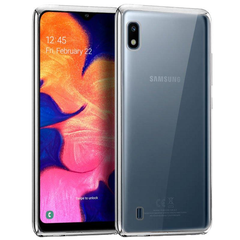 Изображение товара: Чехол для Samsung A105 Galaxy A10 Edge металлик (серебристый)