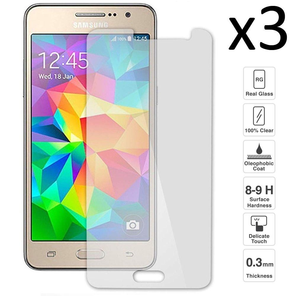 Изображение товара: Samsung Galaxy Grand Prime G530, комплект из 3 предметов, Защитная пленка для экрана из закаленного стекла с защитой от царапин ультра тонкий Простота установки