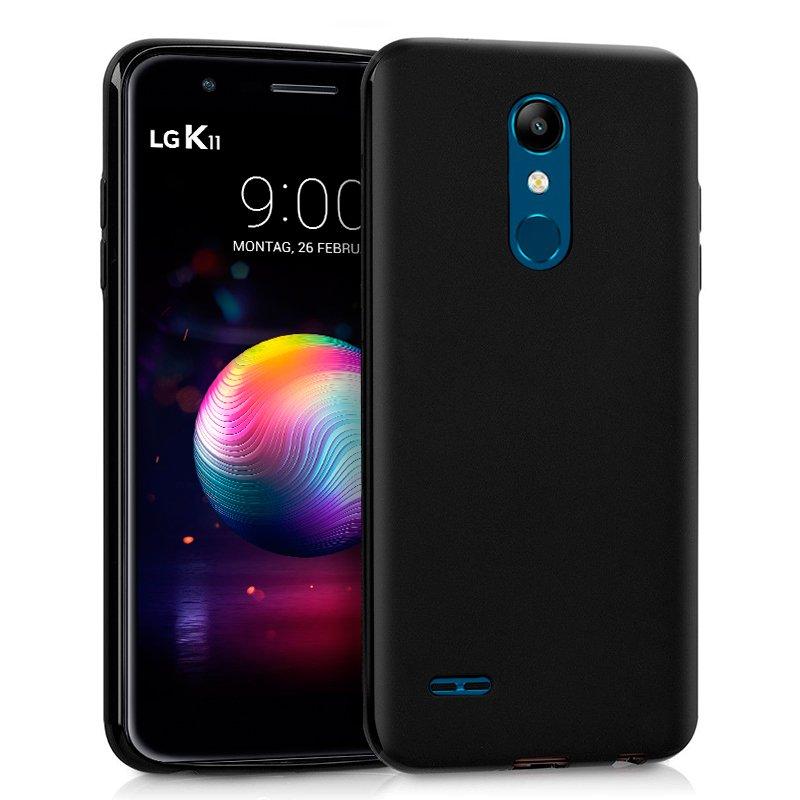 Изображение товара: Силиконовый чехол LG K11 (черный, мягкий, ударопрочный, устойчив