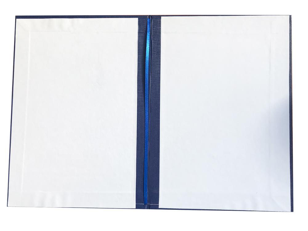 Изображение товара: Обложка диплома о среднем профессиональном образовании. Гост 2014 года, цвет синий, размер официальный(обложка)