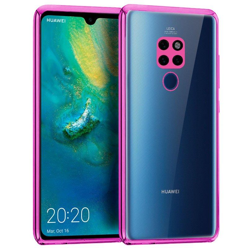 Изображение товара: Чехол для Huawei Matte 20 Edge металлик (розовый)