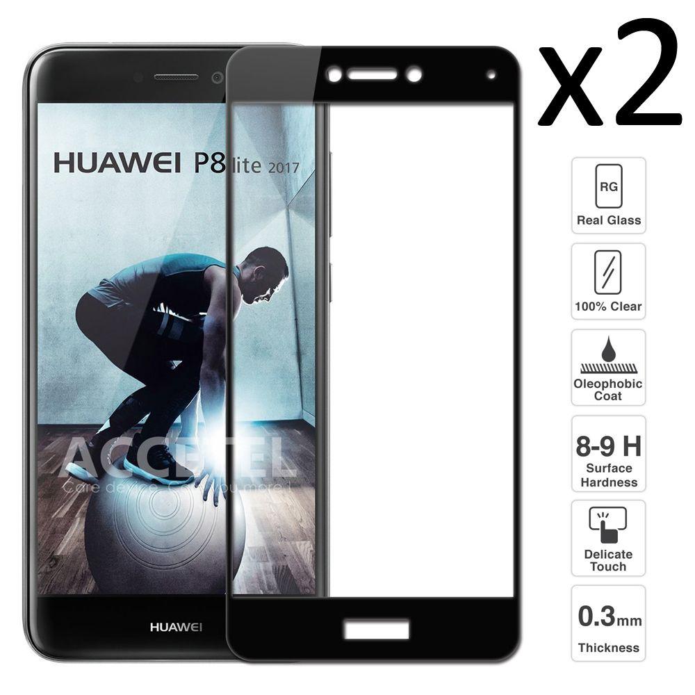 Изображение товара: Huawei P8 Lite 2017, комплект из 2 предметов протектор экрана Кристалл te