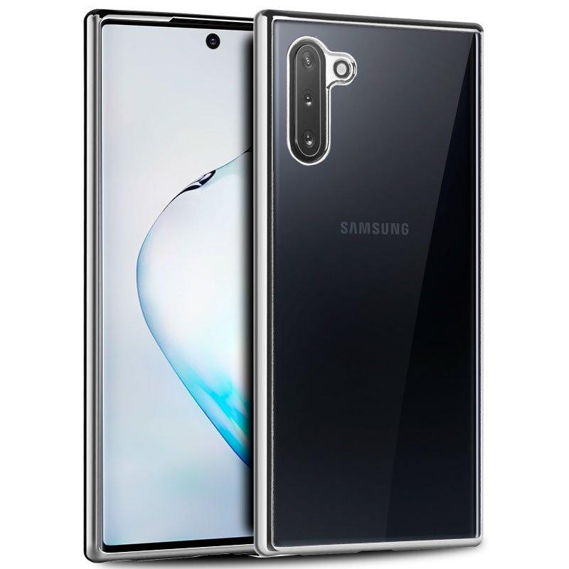 Изображение товара: Чехол для Samsung N970 Galaxy Note 10 Edge металлик (серебристый)