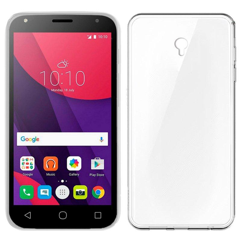 Изображение товара: Силиконовый чехол Alcatel Pixi 4 (5) 4G/Smart 7 Turbo (прозрачный, мягкий, ударопрочный, грязеотталкивающий)