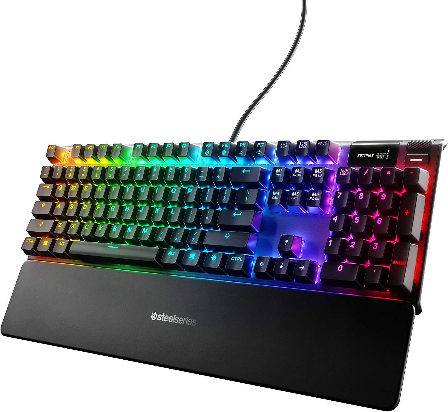 Изображение товара: Игровая клавиатура SteelSeries Apex 7 Red Switch (Black)