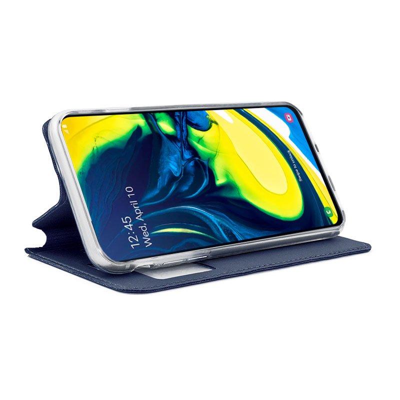 Изображение товара: Чехол-книжка для Samsung A805 Galaxy A80 синего цвета