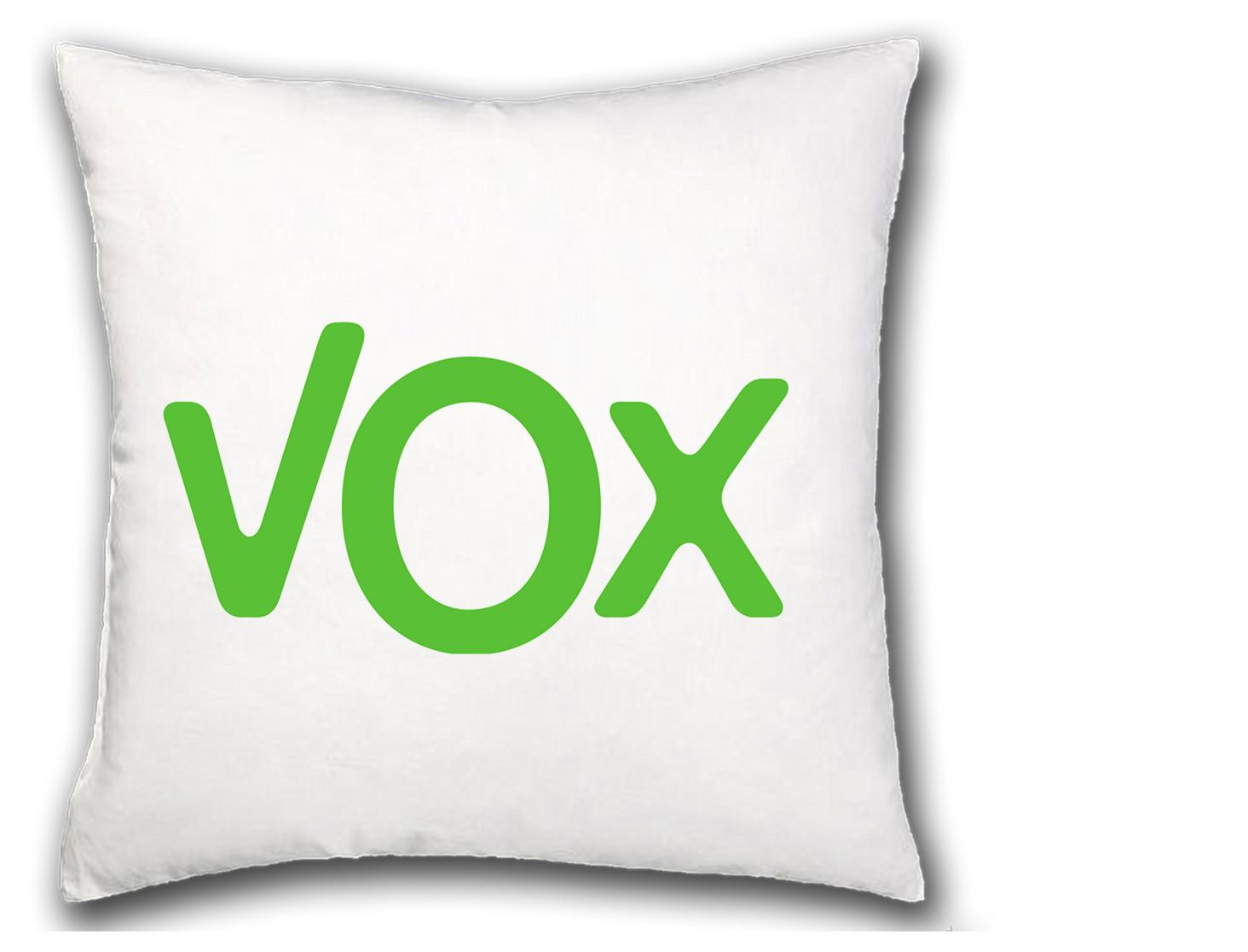 Изображение товара: Вечерние подушки с логотипом MERCHANDMANIA VOX Spain home comodo sillon sofa dakimakura