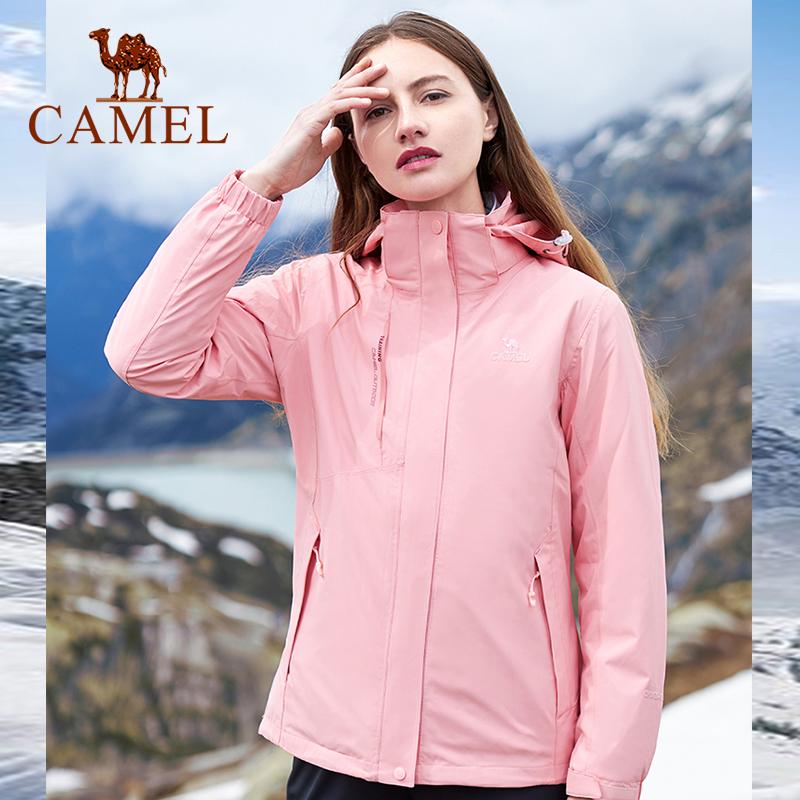 Изображение товара: CAMEL/Мужская и Женская осенне-зимняя модная спортивная куртка, уличная теплая куртка для пешего туризма, съемная теплая флисовая внутренняя куртка для треккинга