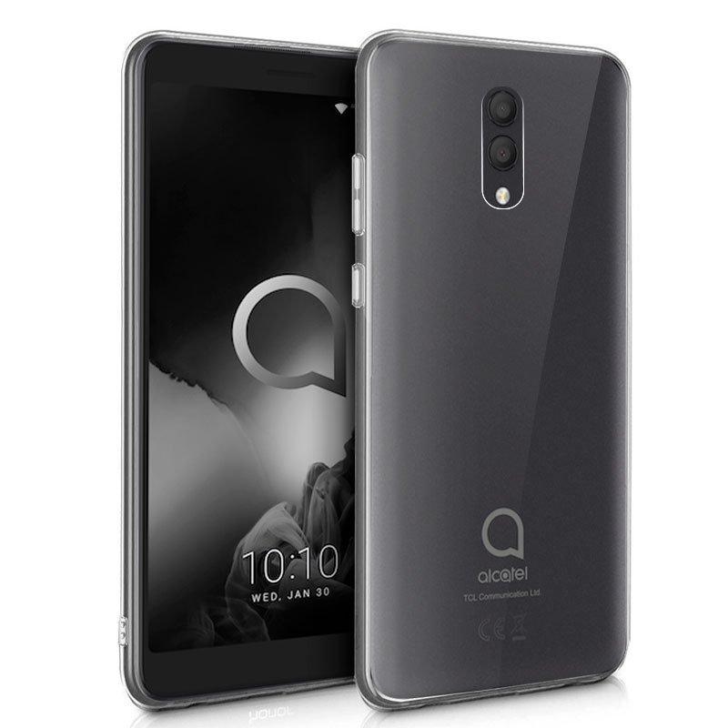 Изображение товара: Силиконовый чехол Alcatel 1X (2019) прозрачный, мягкий, анти-