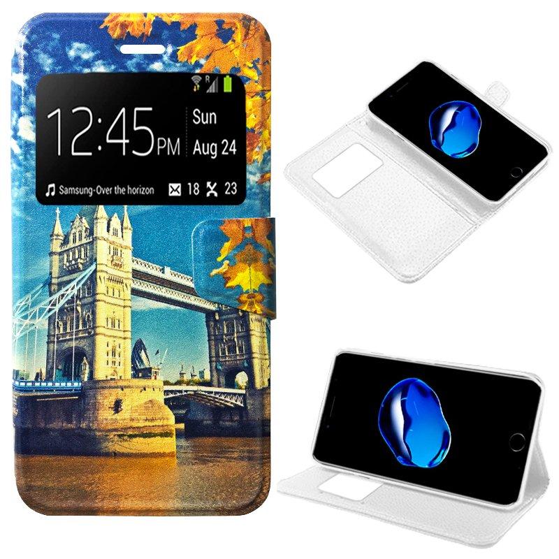 Изображение товара: Чехол с откидной крышкой iPhone 7/iPhone 8 чертежи Лондон