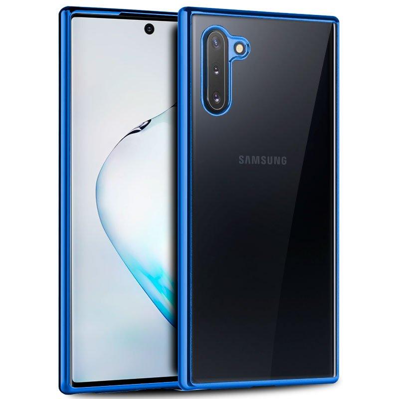 Изображение товара: Чехол samsung N970 Galaxy Note 10 Edge металлик (синий)