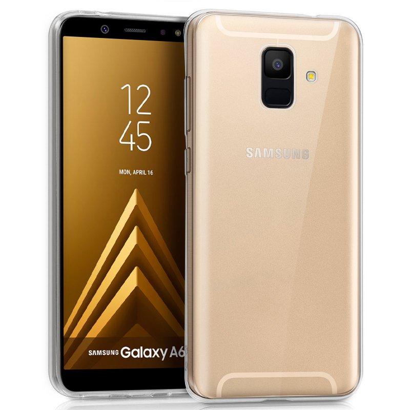 Изображение товара: Силиконовый прозрачный чехол для Samsung A600 Galaxy A6, мягкий, ударопрочный, грязеотталкивающий