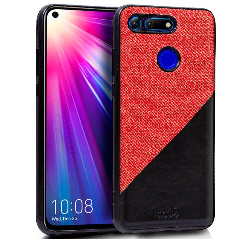 Изображение товара: Чехол для Huawei Honor View 20 двухцветный красный
