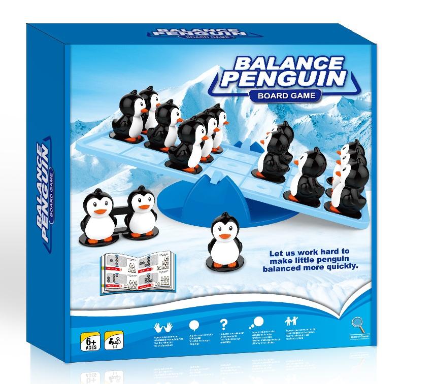 Изображение товара: Настольная игра: масштаб пингвина (Pinguine игра, Семейная Игра, баланс игры, баланс пингвина)