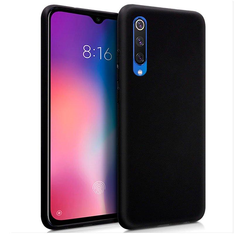 Изображение товара: Силиконовый чехол для телефона Xiaomi Mi 9 BE (черный, мягкий, ударопрочный, Прочный Грязь)