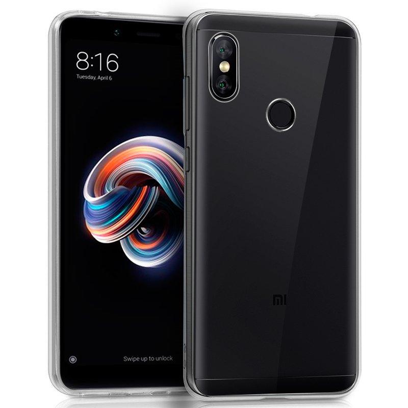 Изображение товара: Чехол-подставка гелевый ТПУ Xiaomi Clear Note Redmi 5 Pro