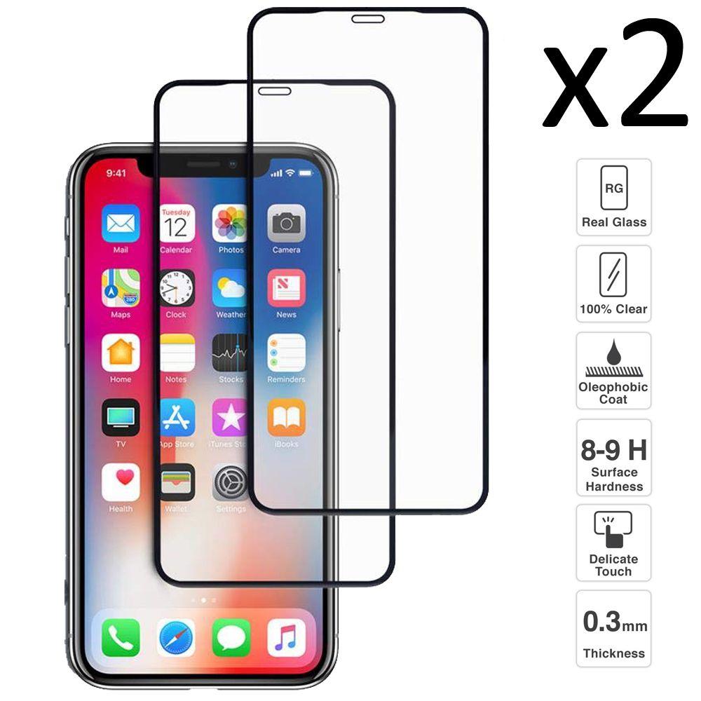 Изображение товара: IPhone XS Max 6,5, набор из 2 частей протектор экрана стекло Темп