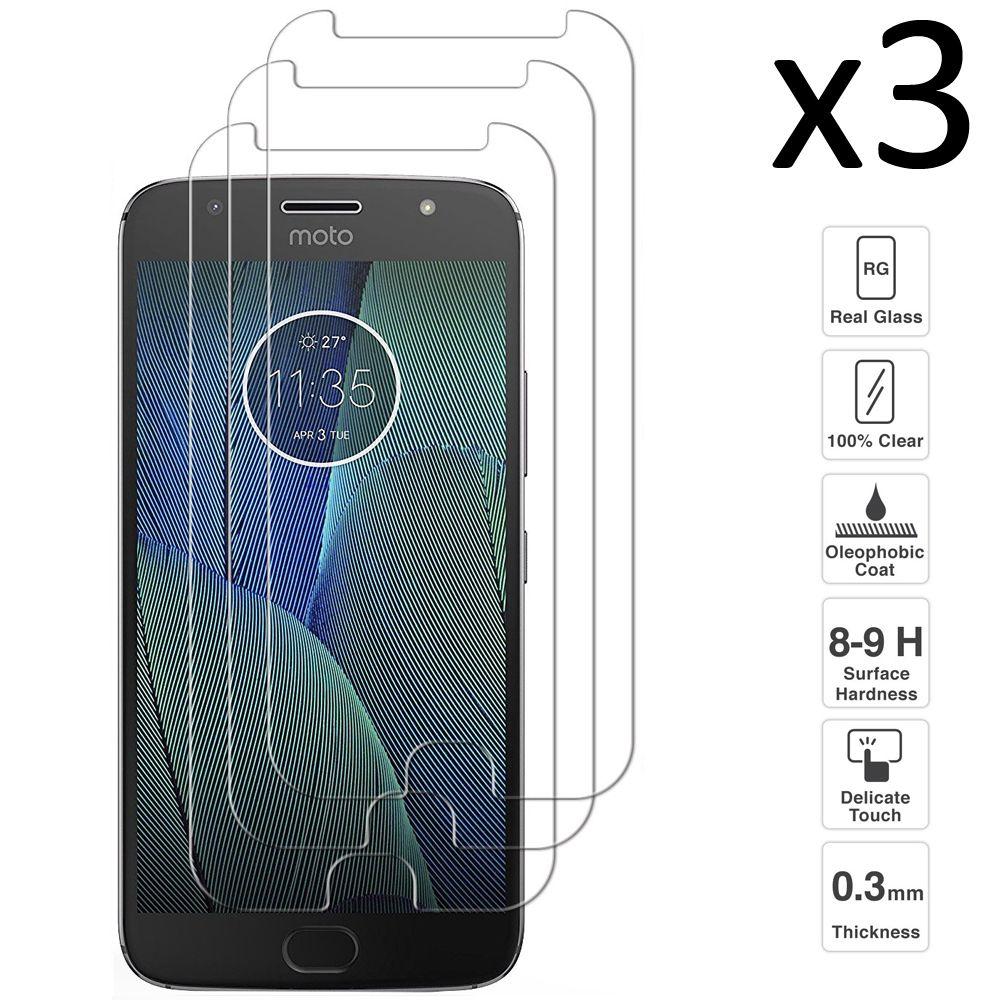 Изображение товара: Motorola Moto G5s Plus Набор из 3 предметов закаленное стекло Защита для экрана против царапин Ультратонкий легко установить