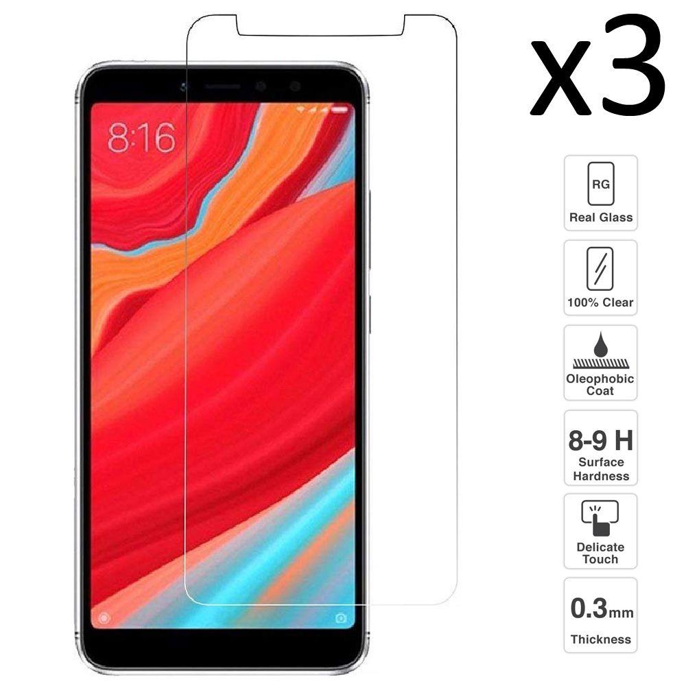 Изображение товара: Защитное стекло для Xiaomi Redmi S2, ультратонкое, простая установка, набор из 3 предметов