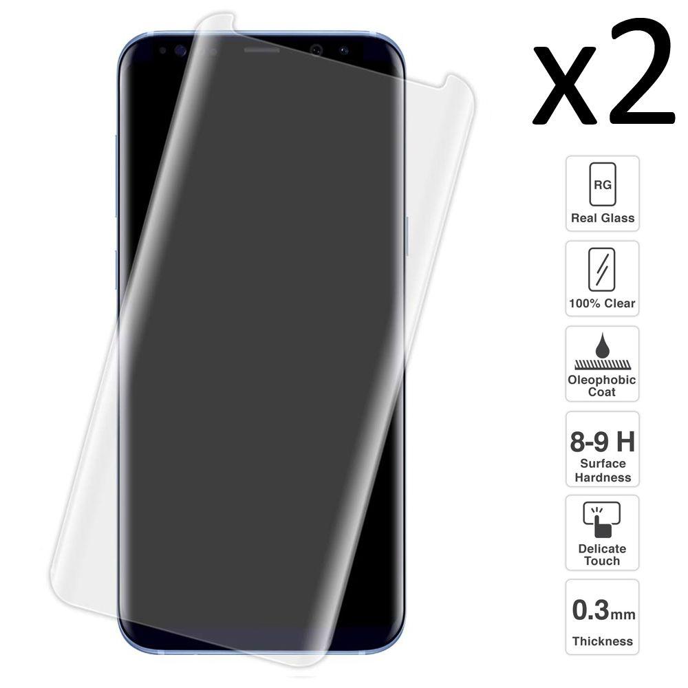Изображение товара: Samsung Galaxy S8 Plus набор 2 шт прозрачная защита экрана