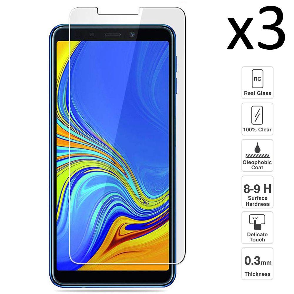 Изображение товара: Samsung Galaxy A9 2018 набор 3 шт протектор экрана кристалл t