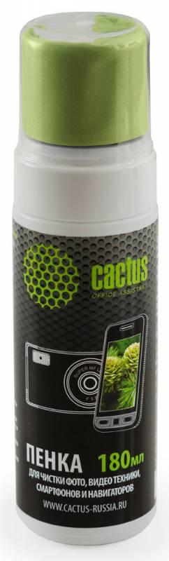 Изображение товара: Чистящий набор Cactus CS-S3006 для экранов и оптики 180ml чистящее средство для смартфона, планшета, навигатора