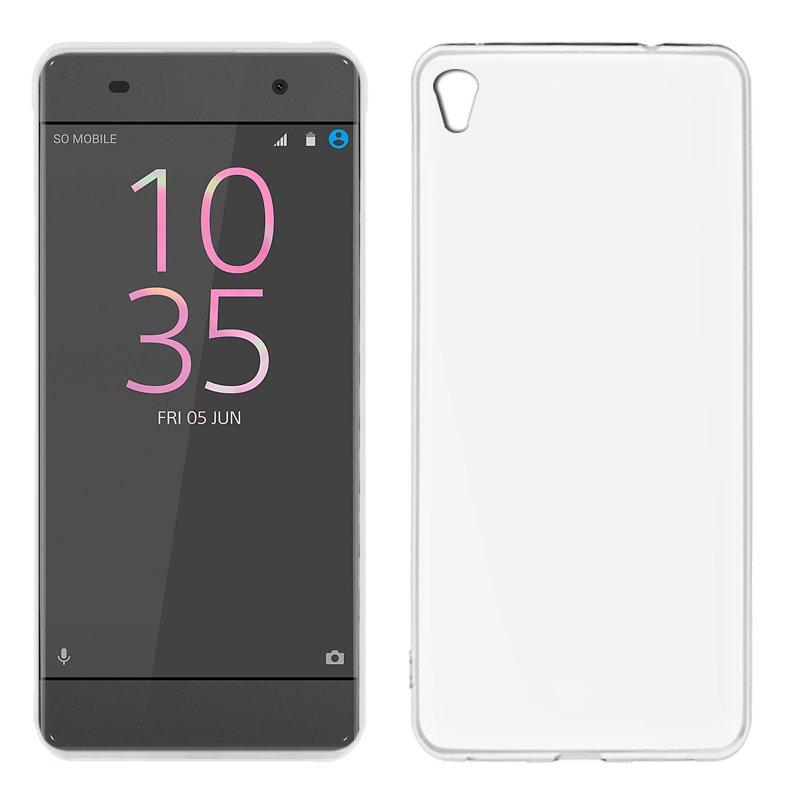 Изображение товара: Силиконовый чехол sony Xperia XA (прозрачный, мягкий, antigo