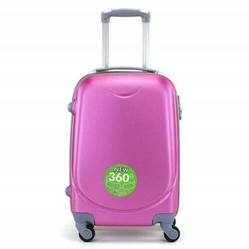 Изображение товара: Маленький чемодан 4 колеса 360 ° ручная багажная кабина RIGIDA FUCCIA