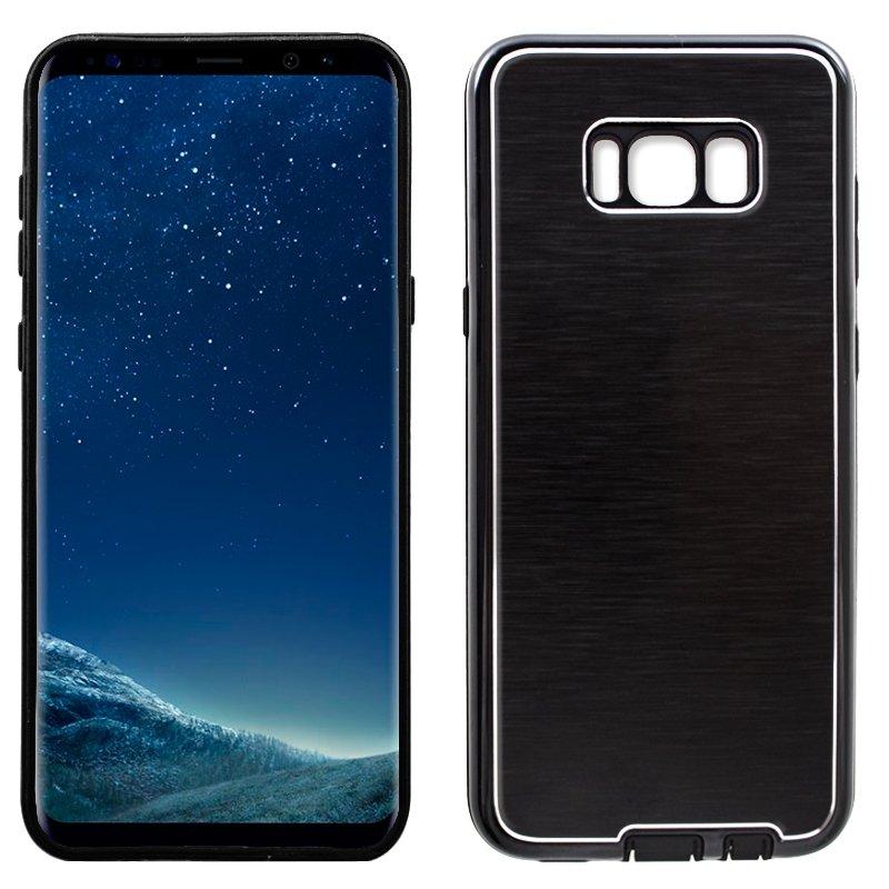 Изображение товара: Чехол для Samsung G955 Galaxy S8 Plus алюминий черный