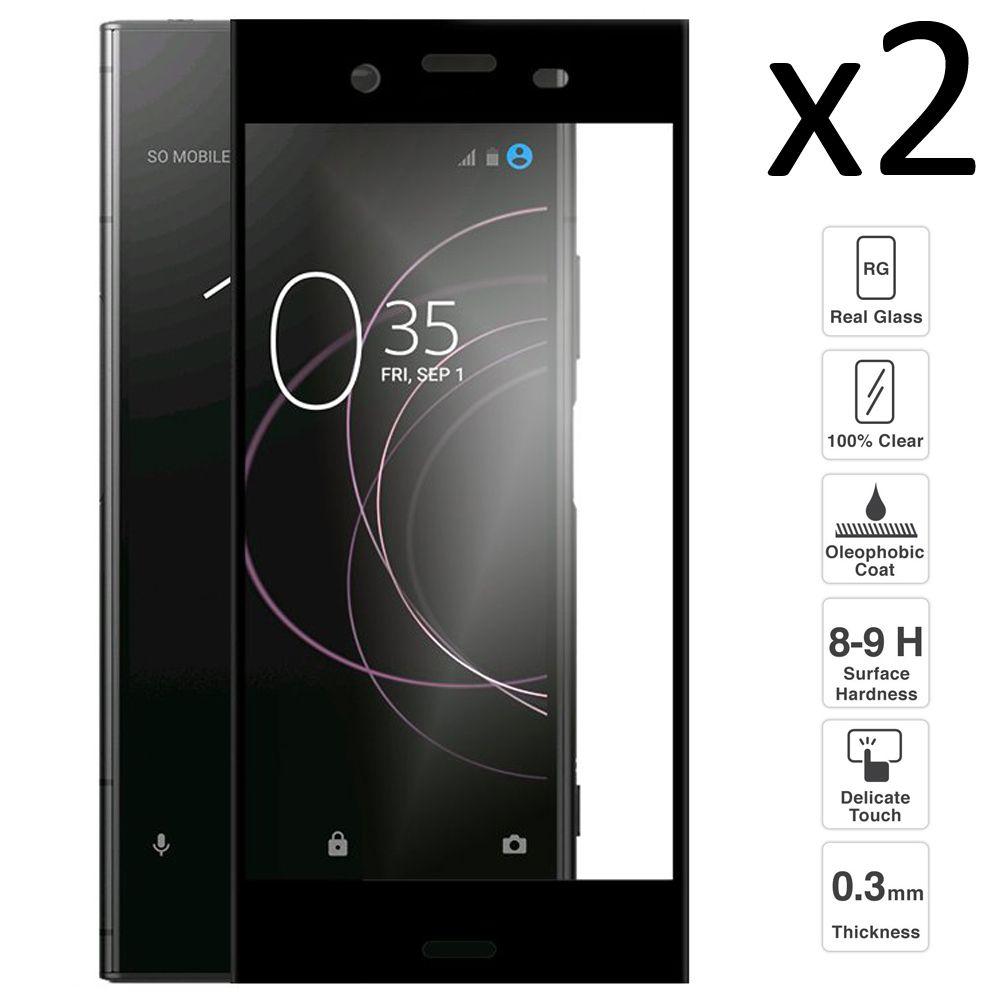 Изображение товара: Sony Xperia XZ1, комплект из 2 предметов прозрачная защита экрана закаленное