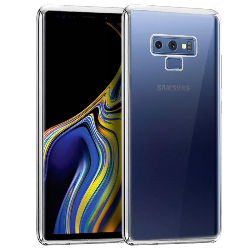 Изображение товара: Чехол samsung N960 Galaxy Note 9 Edge металлик (серебристый)