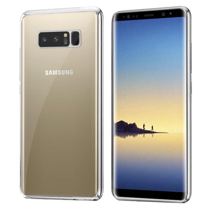 Изображение товара: Чехол samsung N950 Galaxy Note 8 Edge металлик (серебристый)