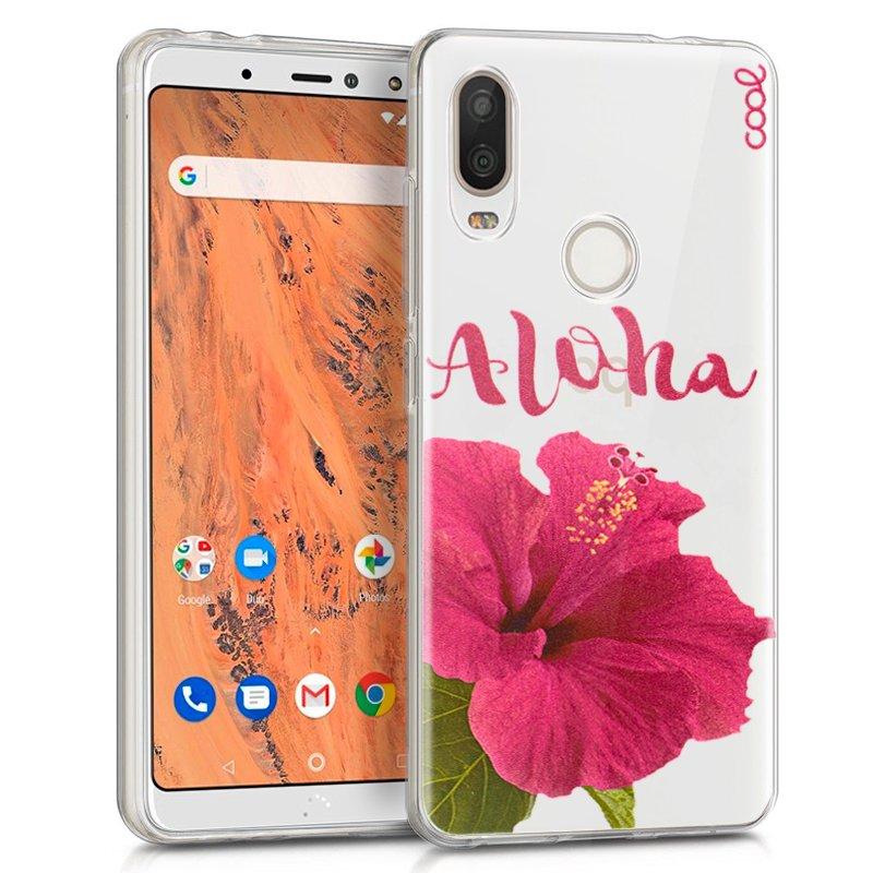 Изображение товара: Чехол BQ Aquaris X2/X2 Pro/Vsmart Active 1 Clear Aloha