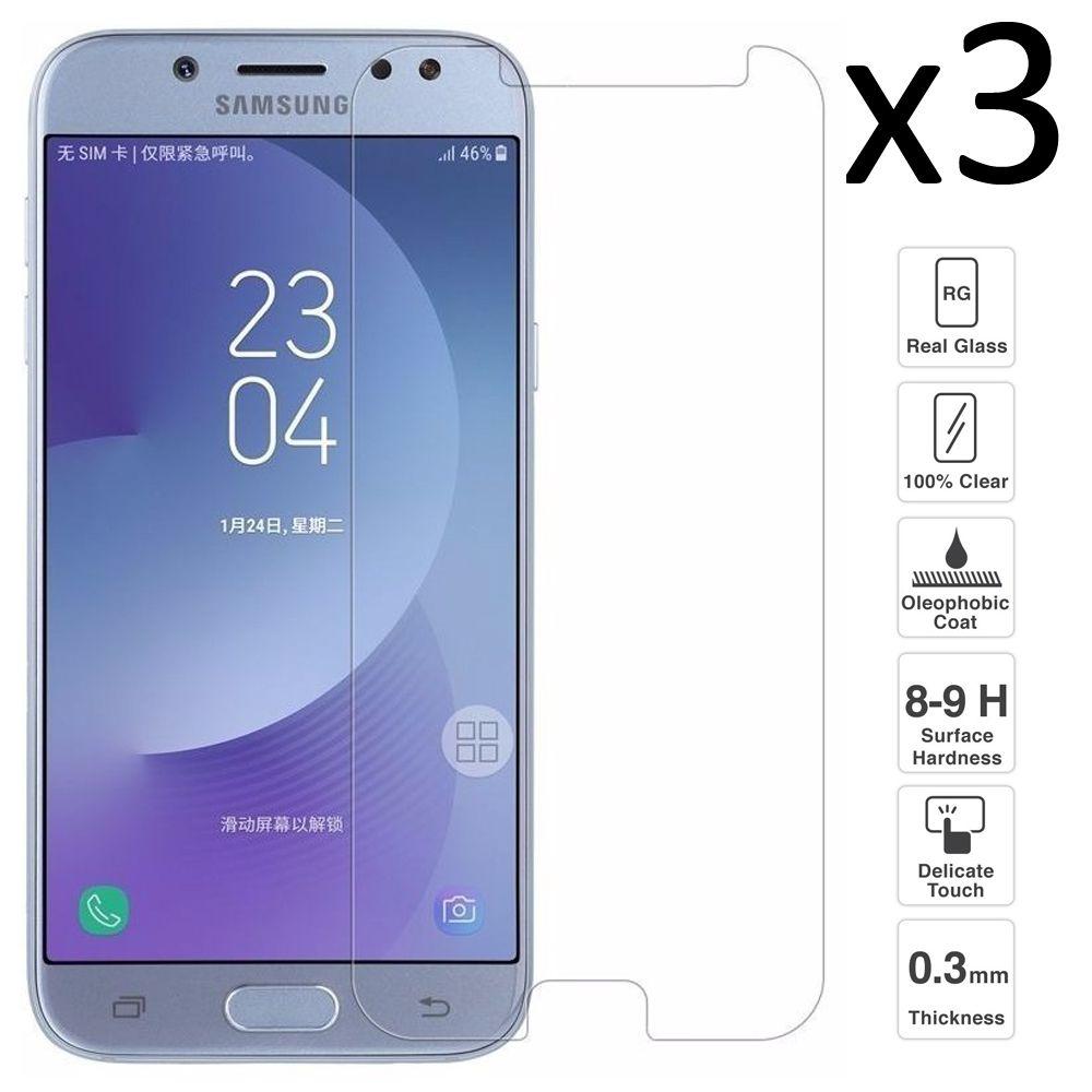 Изображение товара: Samsung Galaxy J4 2018 набор 3 шт протектор экрана кристалл t